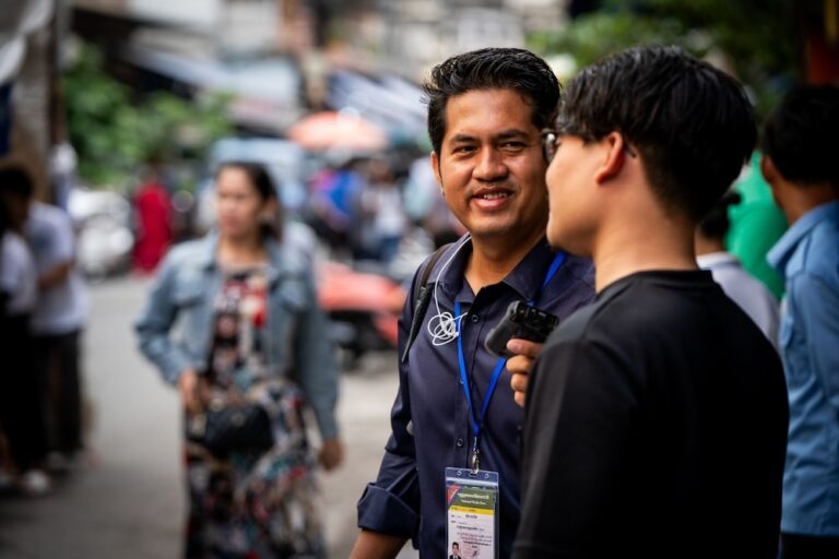 voting day in cambodia√¢s 27th general election